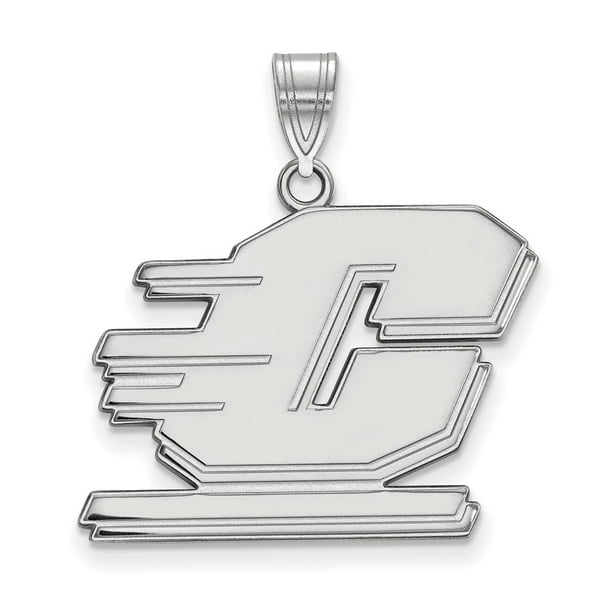 18 in x 1.25 mm 925 Sterling Silver Officially Licensed Central Michigan University College Small Pendant with Necklace 18 in x 1.25 mm 925 Sterling Silver Officially Licensed Central Michigan University College Small Pendant with Necklace